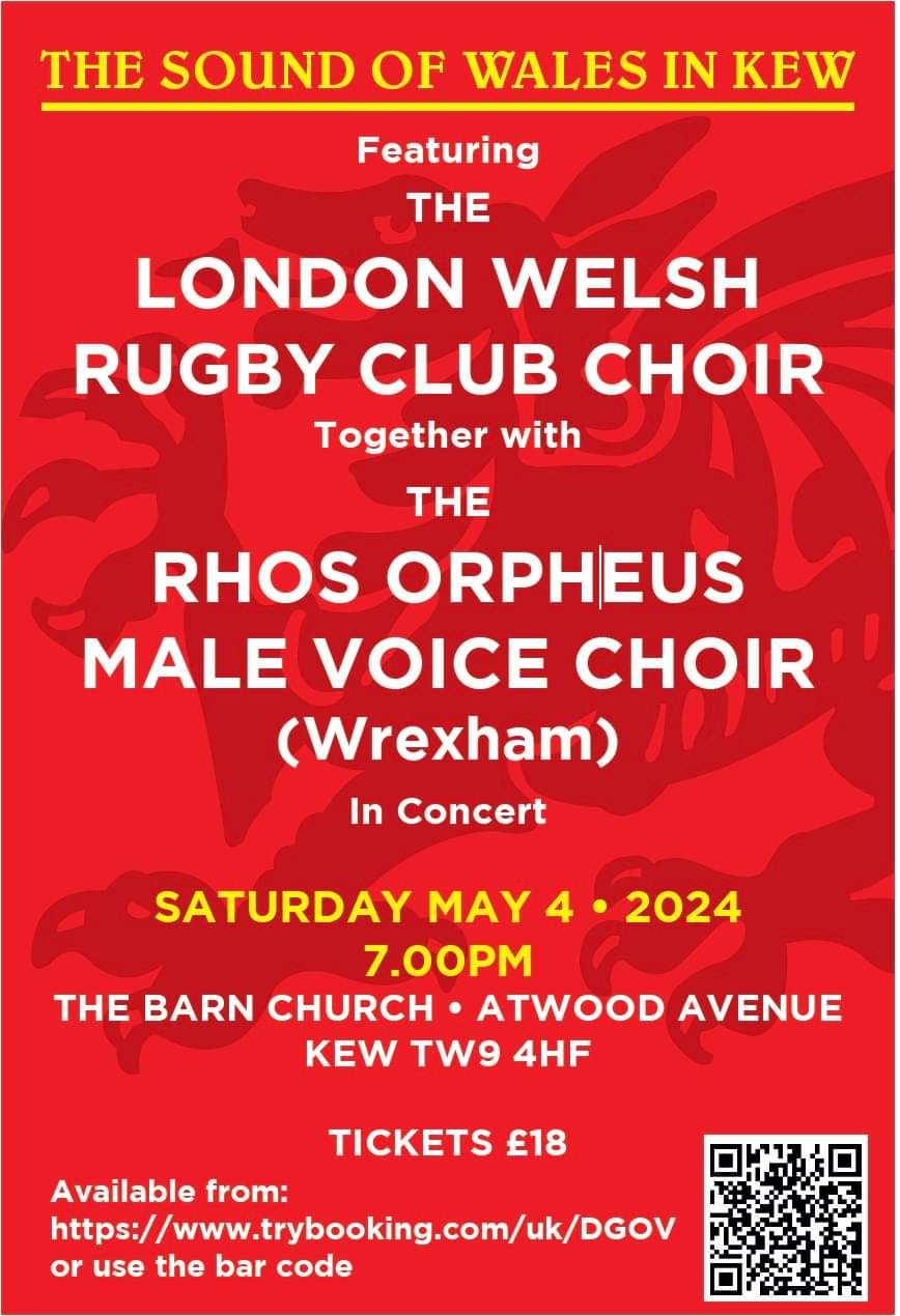 Sound of Wales in Kew - Joint Concert Rhos Orpheus